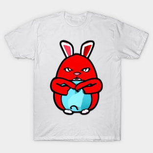 Red Bunny Easter T-Shirt